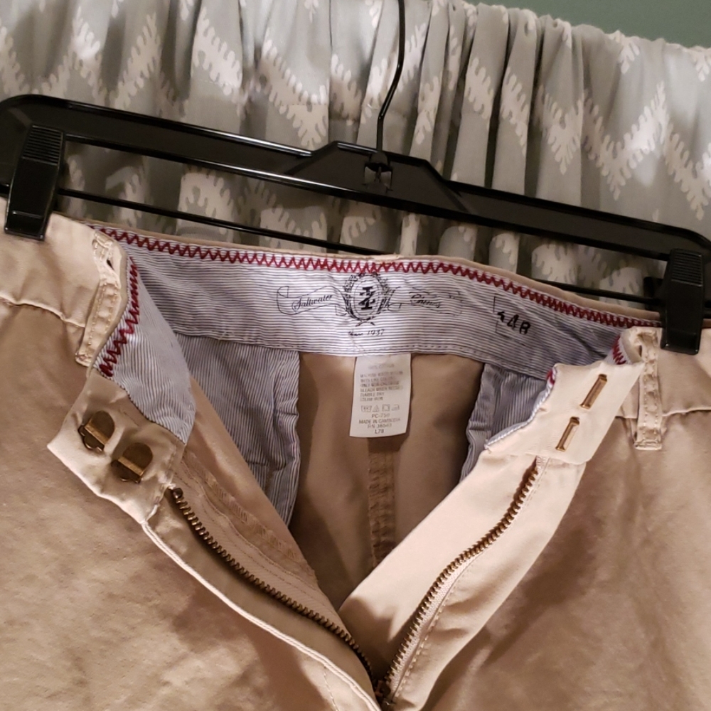 Wide leg khaki chinos - Picture 3 of 5